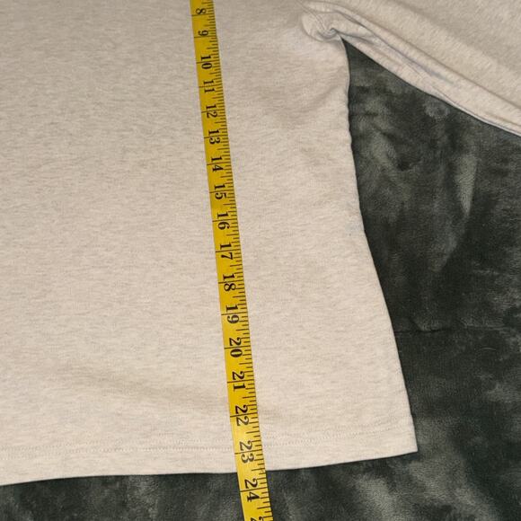 Croft & Barrow Top Women Medium Ivory Embroidered Turtleneck Christmas theme - Picture 6 of 8